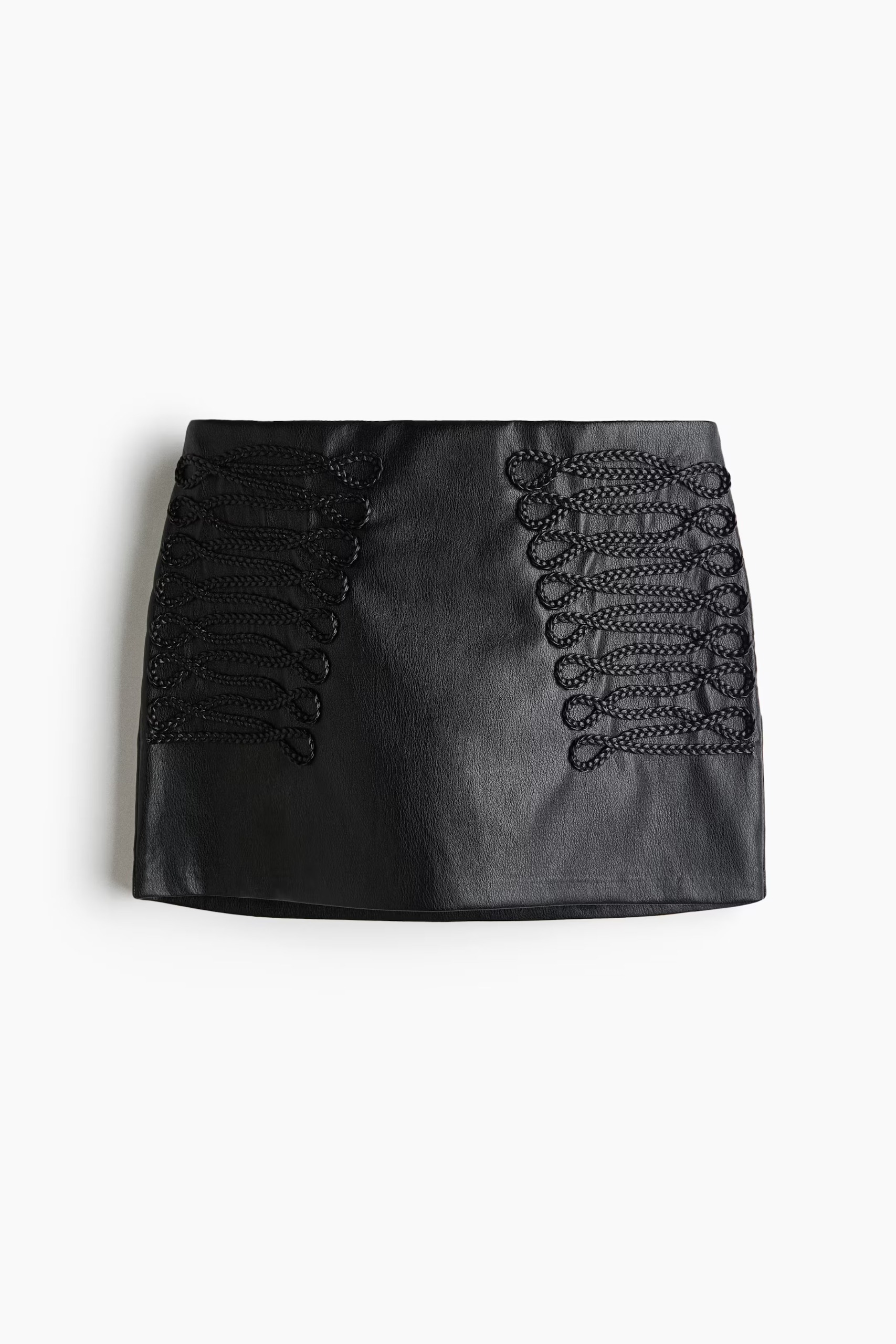 H&amp;amp;M, Braided-Detail Skirt