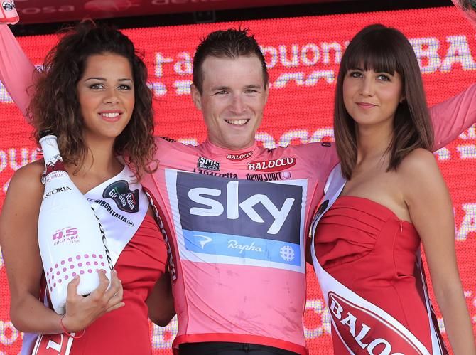 Salvatore Puccio (Sky) on the podium