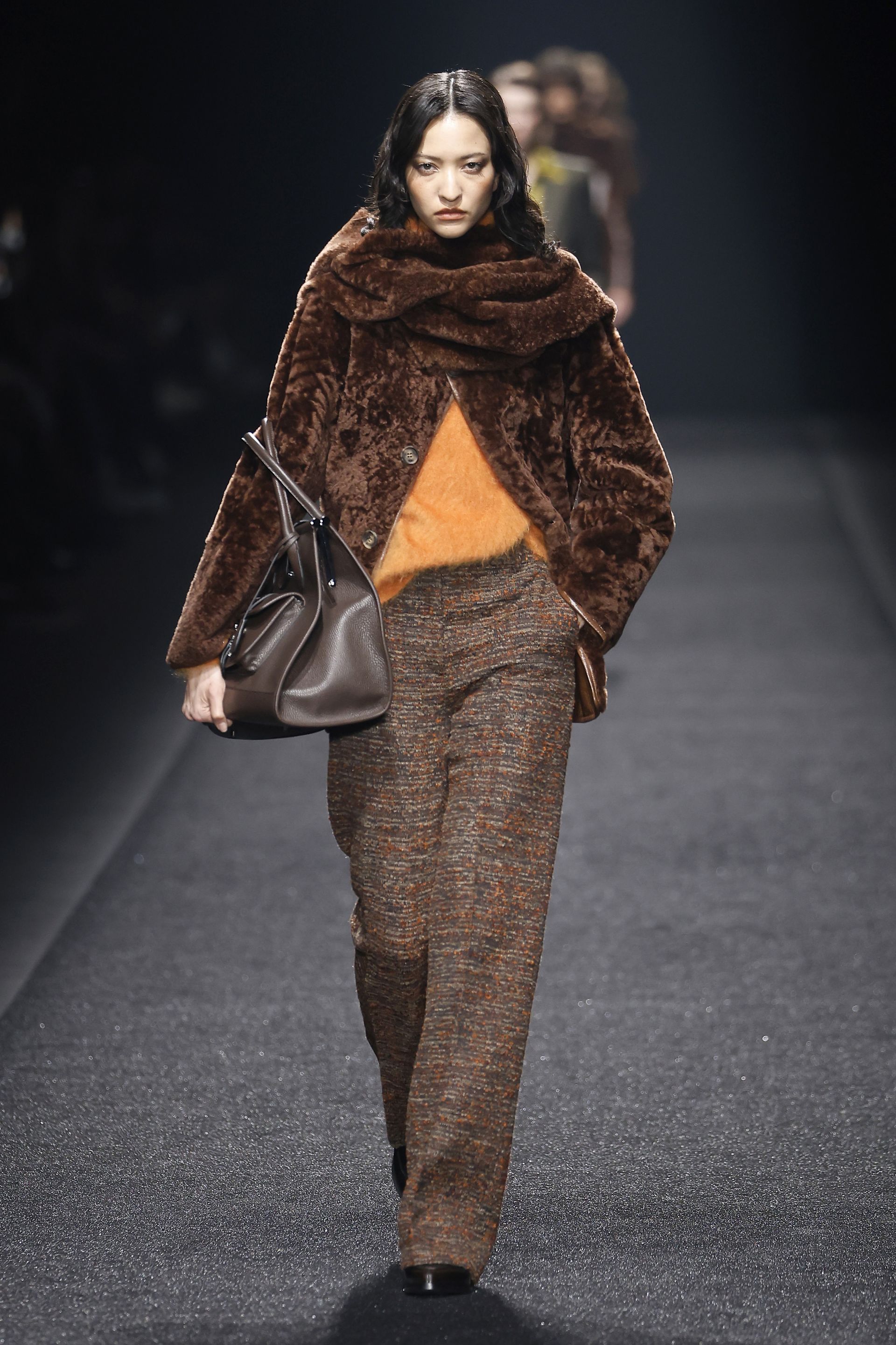 Milan fashion week runway 2024