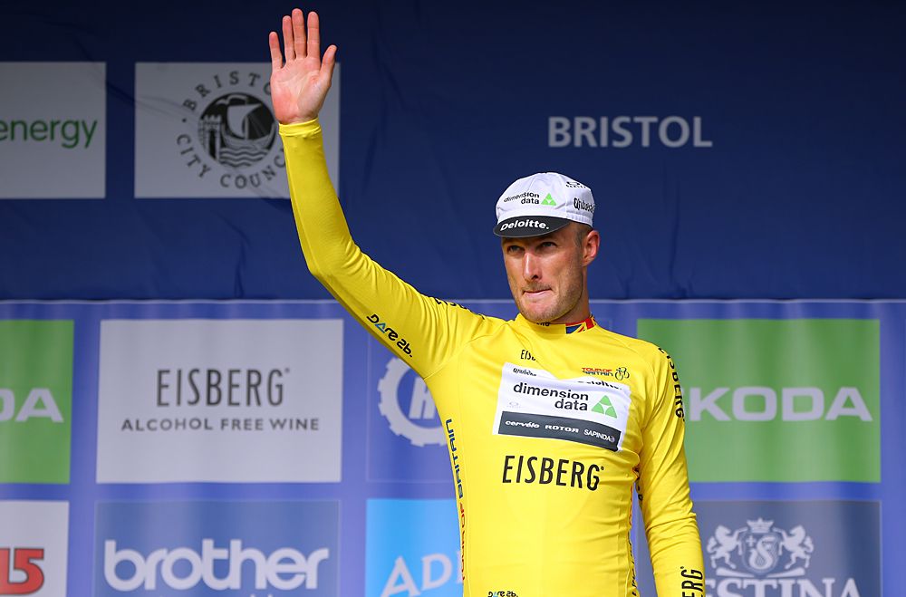 Stephen Cummings (Dimension Data) kept his race lead in Bristol