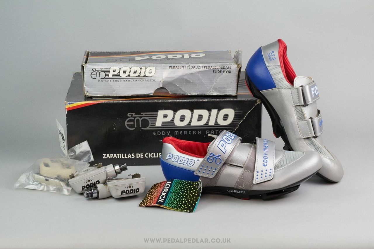 The full package is made up of shoes, pedals and cleats