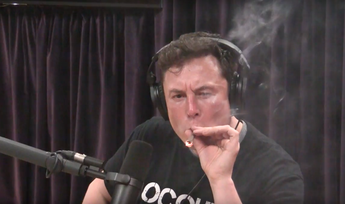 Elon Musk ‘smokes weed’ as he teases electric plane design on Joe Rogan ...