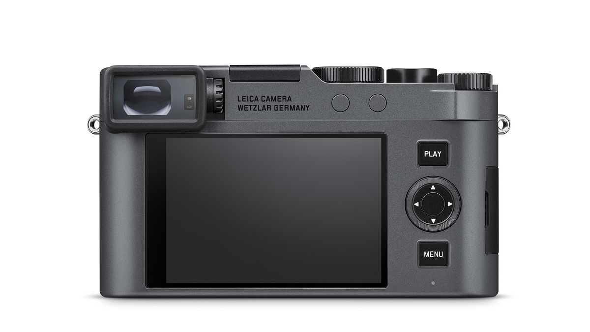 Leica D-Lux 8 Metallic Grey Finish product image (rear)
