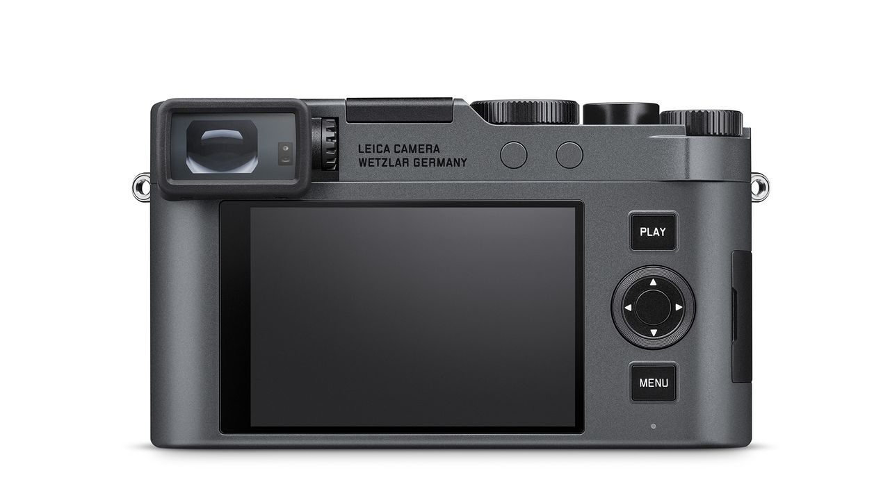 Leica D-Lux 8 Metallic Grey Finish product image (rear)