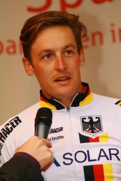 Marcus Burghardt gives an interview