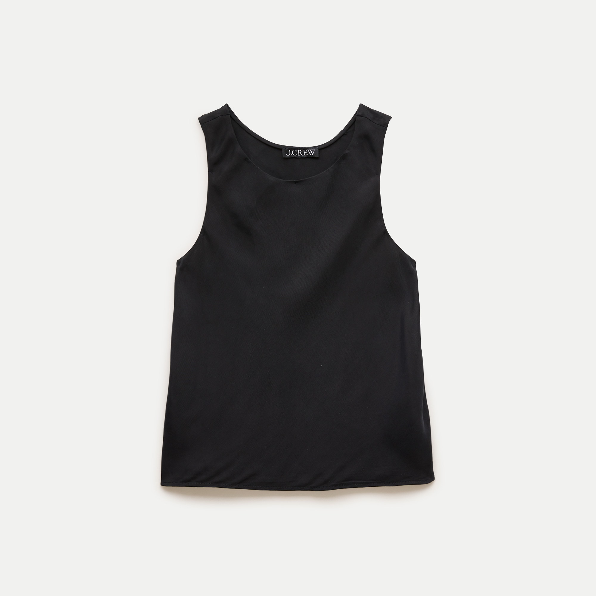 Scoopneck Tank Top in Cupro Blend