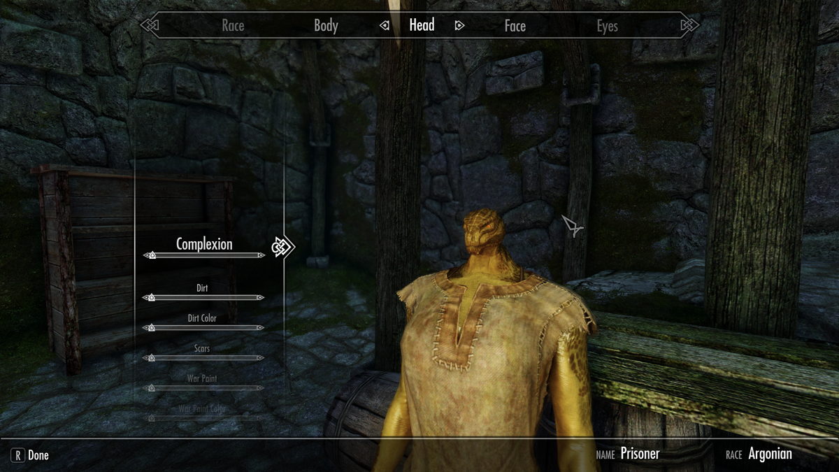 skyrim tiny head mod