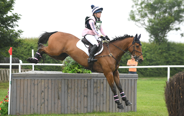 Heidi Coy Heidi Coy riding ROYAL FURY in OI Section C during the Little Downham (1) Horse Trials at the Ely Eventing Centre in the village of Little Downham near Ely in Cambridgeshire in UK on 1st June 2018