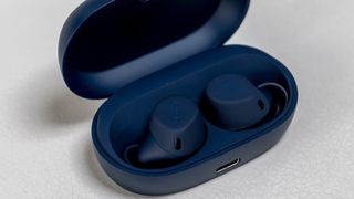 Jabra Elite 7 Active earbuds in charging case