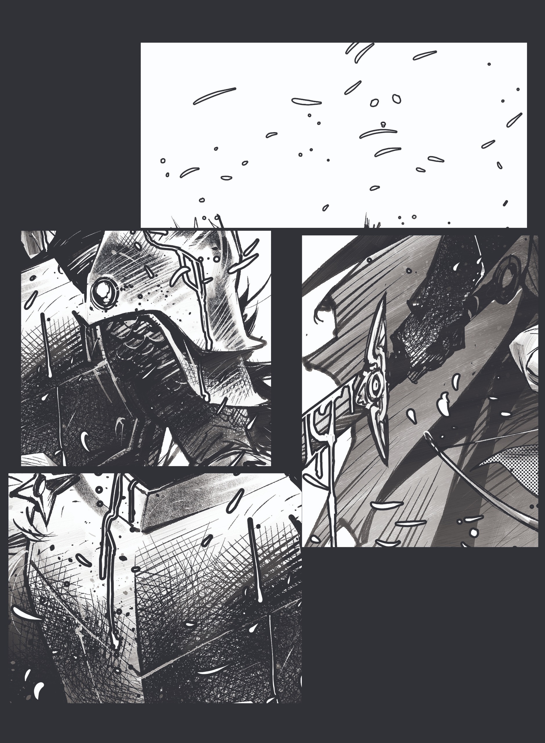 Indie comic book art