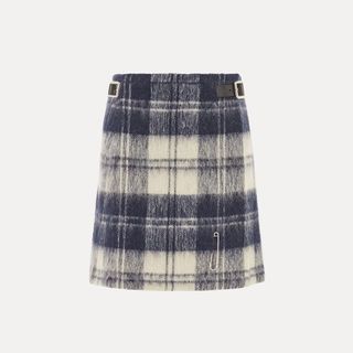 MOHAIR MINI Wrap Skirt