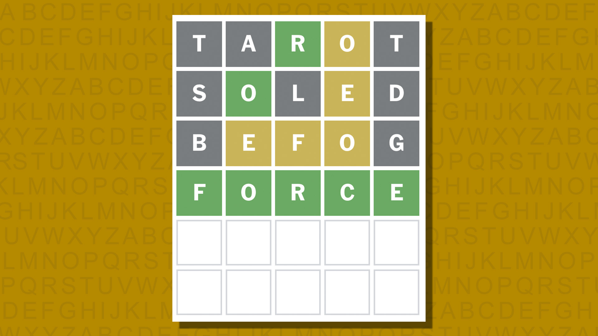 Ответ в формате Word для игры 1015 на желтом фоне