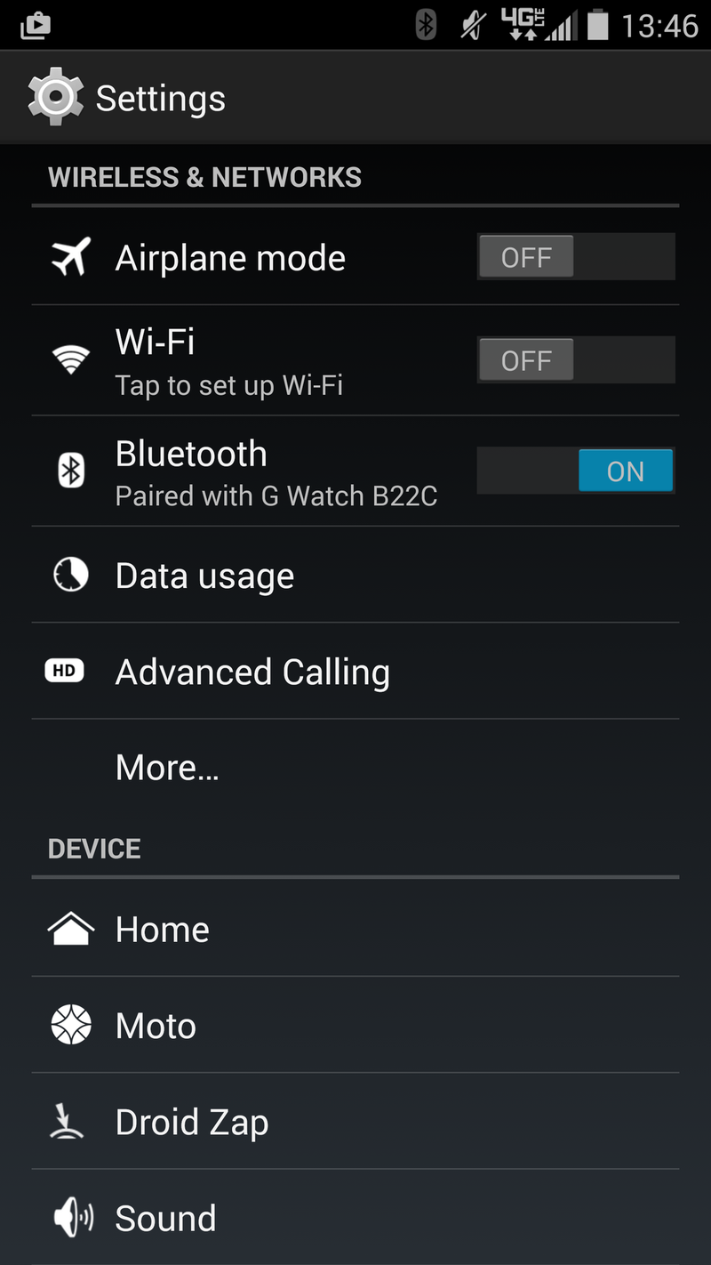 Droid Turbo VoLTE update