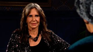 Jess Walton as Jill confronting Mamie in The Young and the Restless
