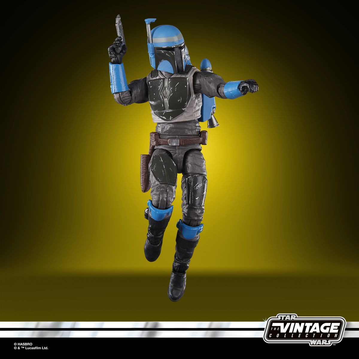 Axe Woves action figure on a yellow and black background
