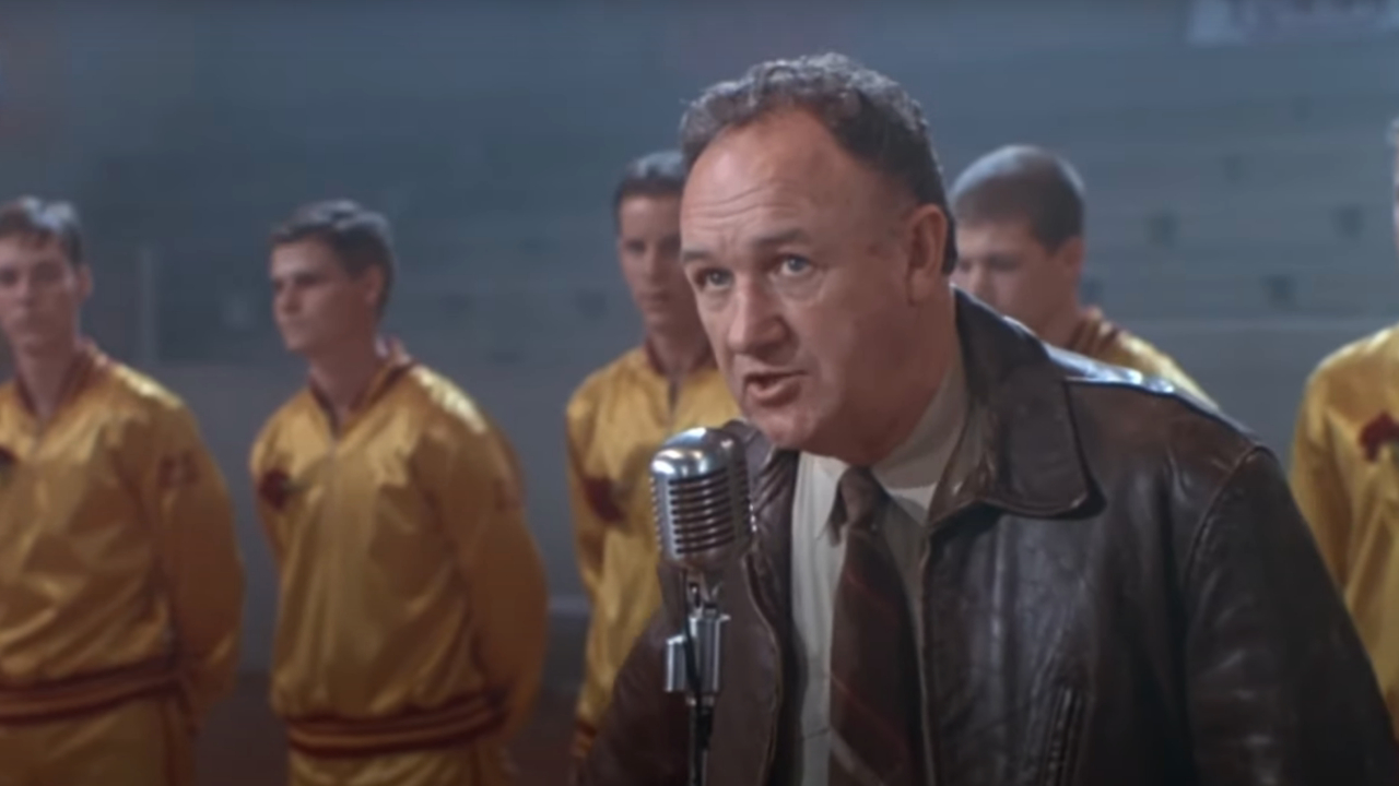 Gene Hackman in Hoosiers