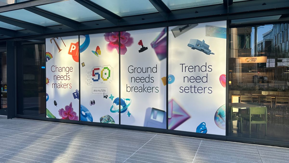 Microsoft 50th anniversary