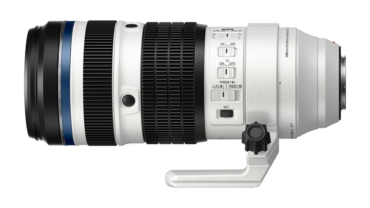 The OM System 50-200mm f/2.8 lens