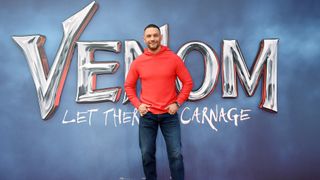 Tom Hardy at the Venom: Let There Be Carnage premiere.
