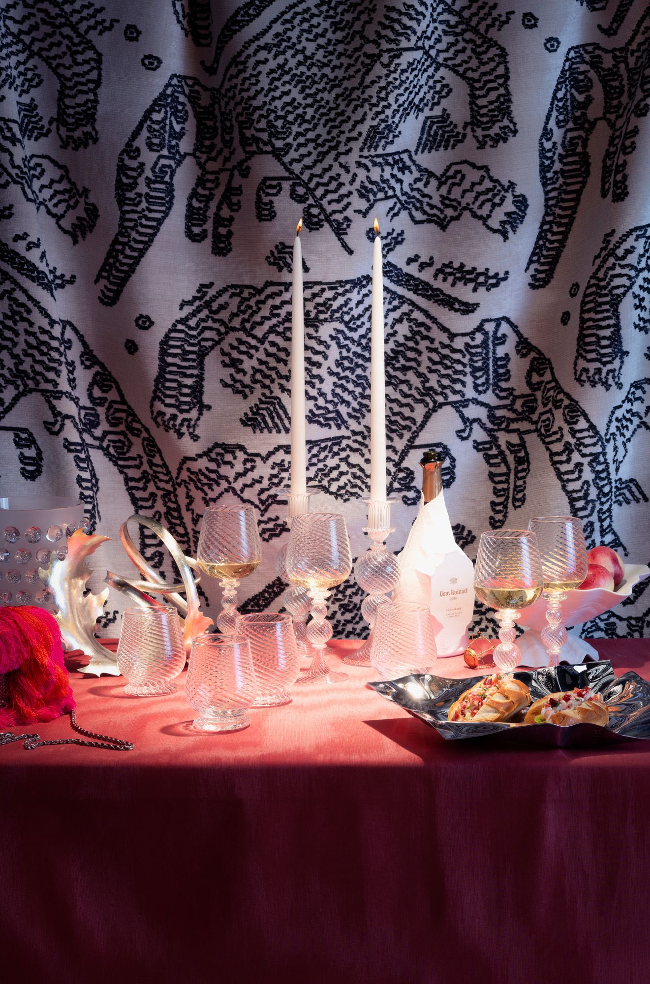 Cocktails and canapés for entertaining