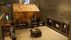Slave house exhibit at Smithsonian African American Museum of History and Culture