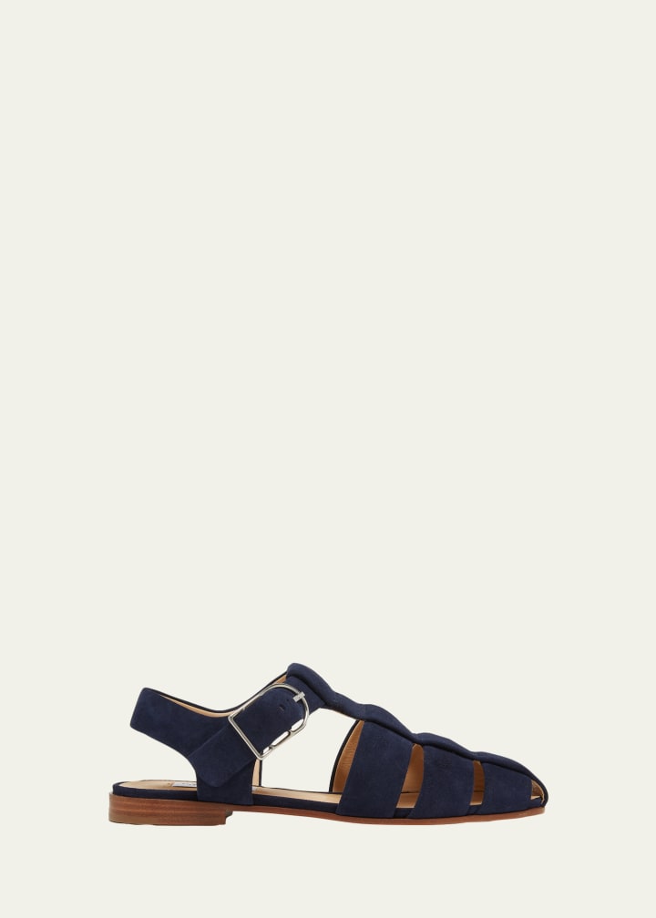 Lynn Suede Sandals