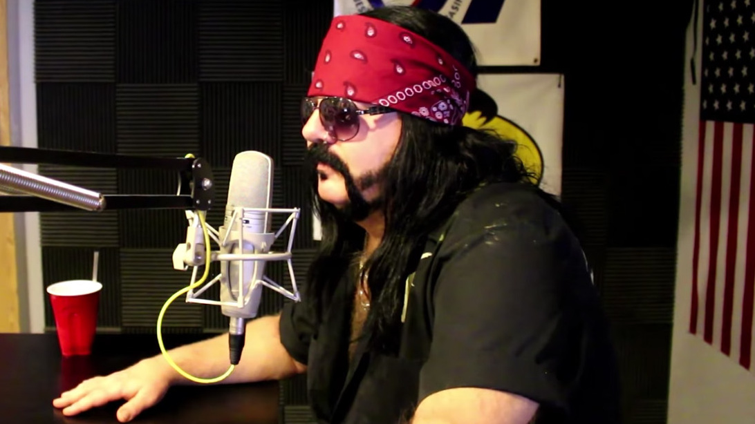 Vinnie Paul at the KBAT studios