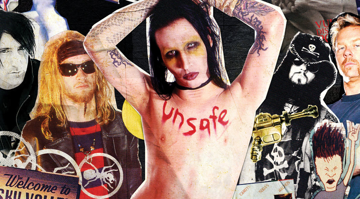 90s rock and metal Marilyn Manson