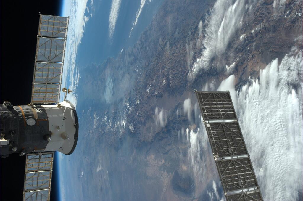 The Andes Mountains Seen From the International Space Station