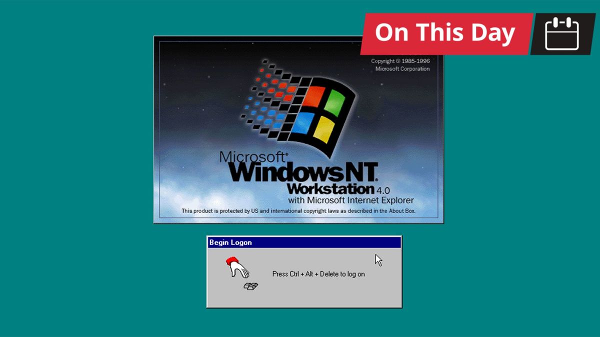 Windows NT 4.0 brought the Win95 UI to servers 30 years ago today — milestone unifying modern Windows OS hit RTM in the Pentium era