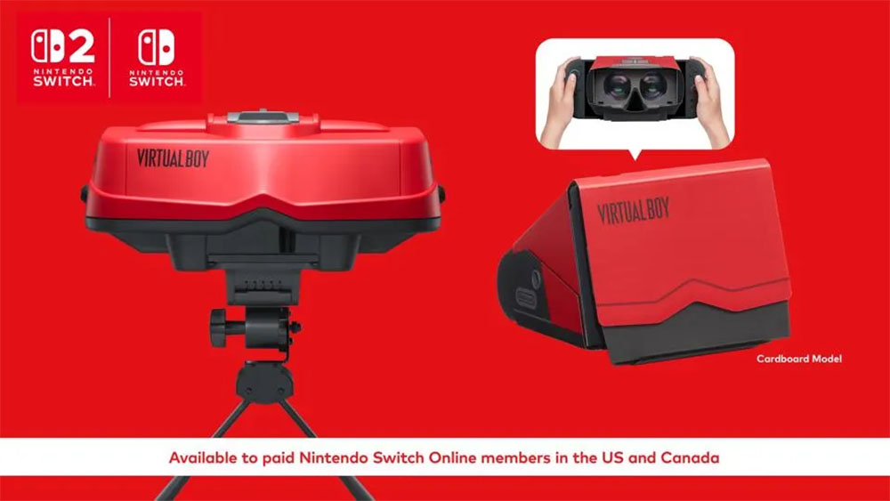 Virtual Boy for Nintendo Switch