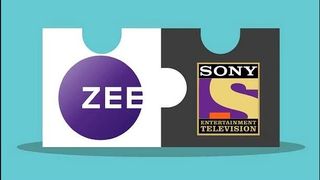 Logos of Zee and Sony