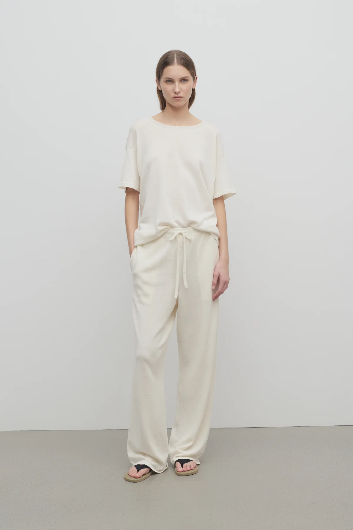 The Row, Jory Pants in Linen and Cotton