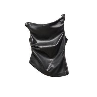 Leather-Effect Top - Women