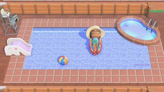 Animal Crossing: outdoor pool