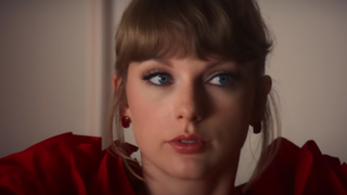 Taylor Swift in the music video for I Bet You Think About Me (Taylor's Version) screenshot