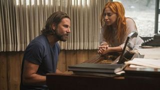 A Star Is Born Bradley Cooper plays piano for Lady Gaga