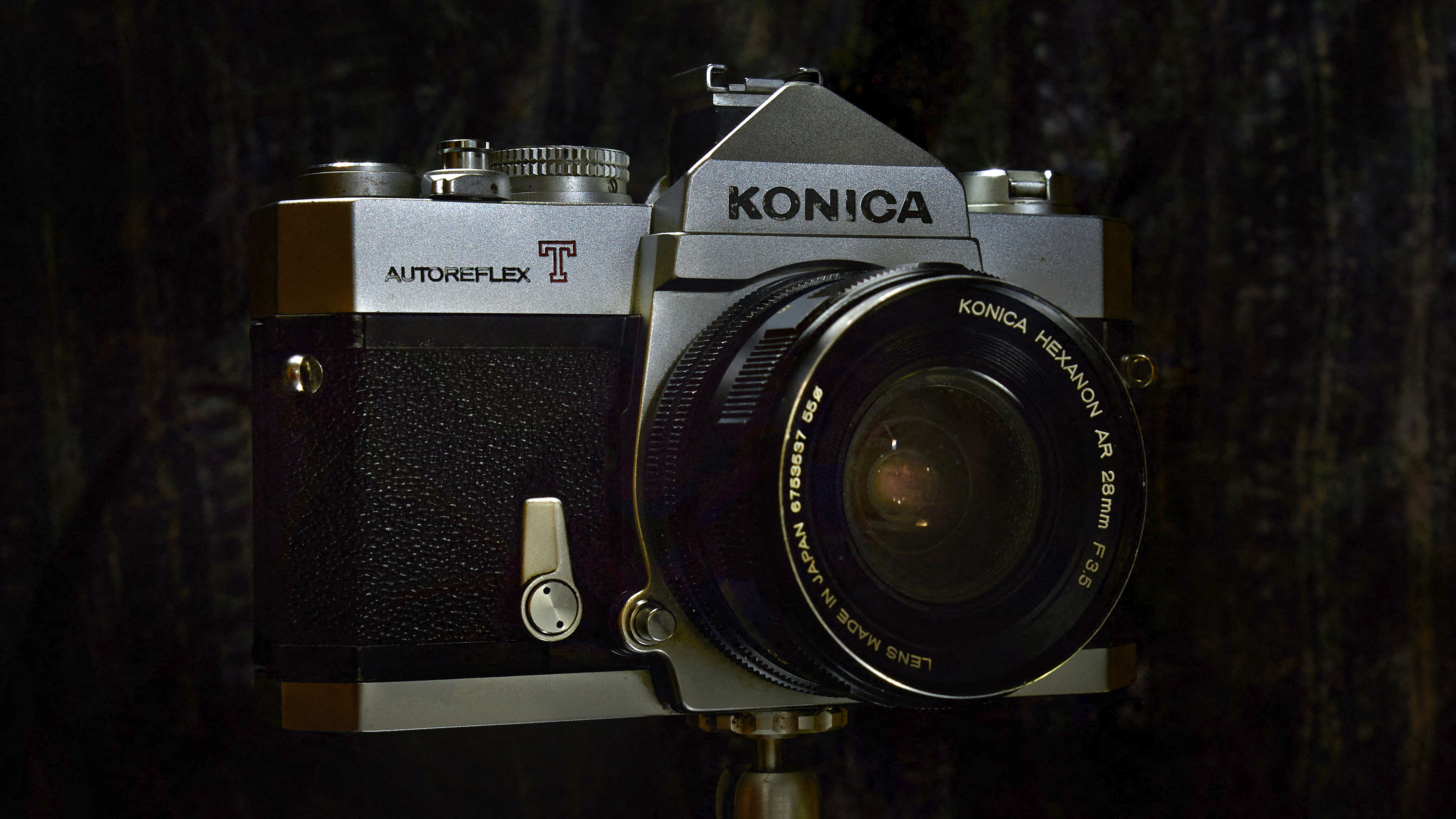Konica Autoreflex T SLR camera