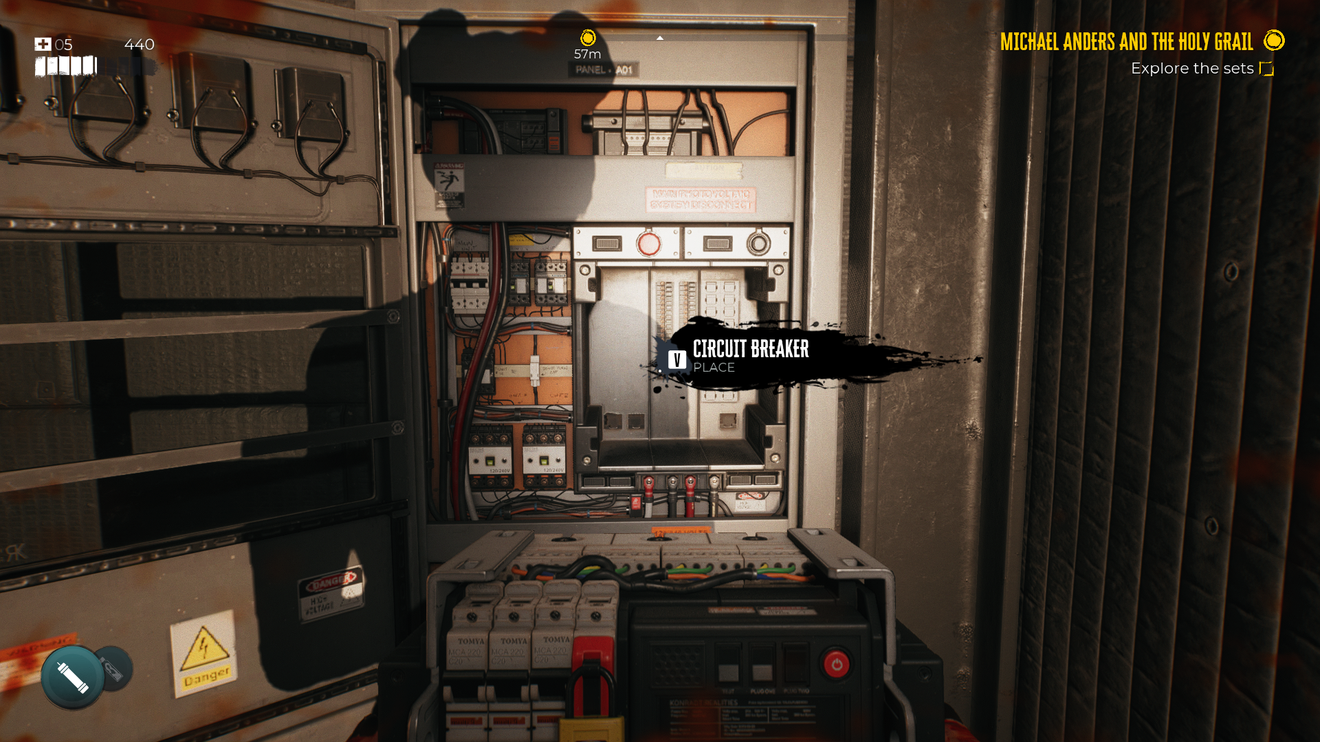 A circuit breaker in need of repair in Dead Island 2.