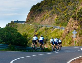 Riders were able to ride the picturesque Great Ocean road, under safe conditions and perfect weather.