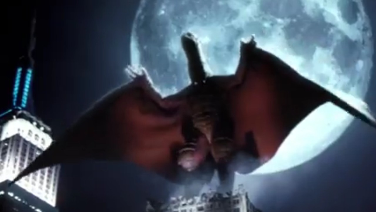 Rodan attacking New York in Godzilla: Final Wars