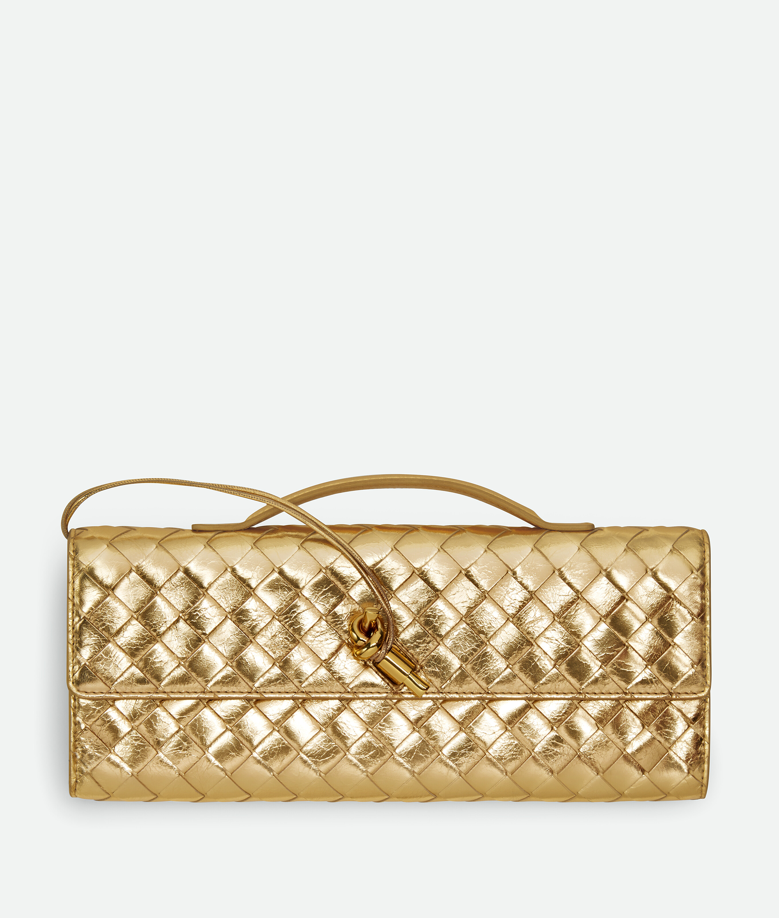 Women's Andiamo Clutch in Gold
