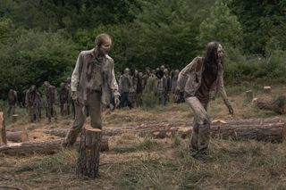 The Walking Dead zombies
