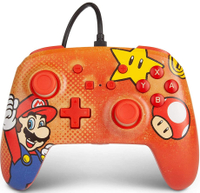 PowerA Enhanced Wired Controller for Nintendo Switch - Mario Vintage | Now $15 was $28