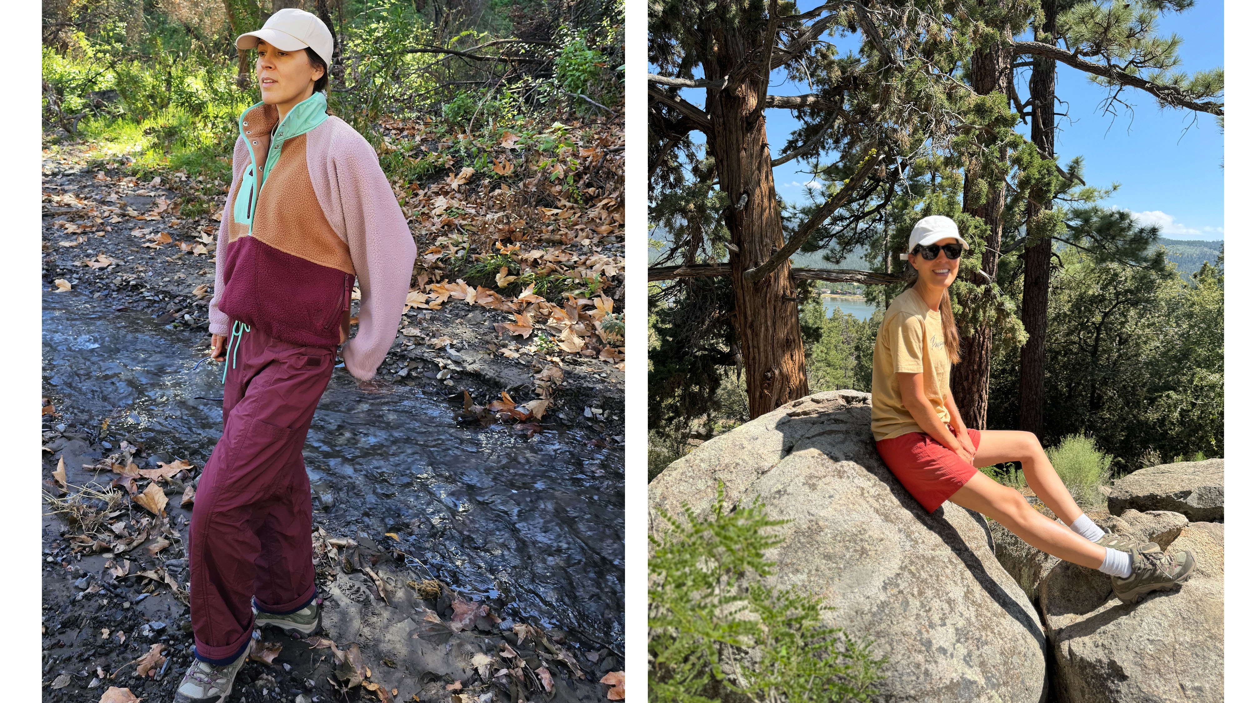 Judith Jones wearing hiking gear.