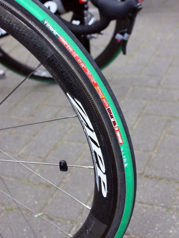 Hushovd will use balloon-like 27mm-wide Vittoria Pav