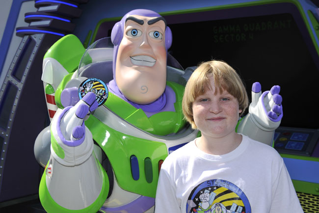 Buzz Lightyear&#039;s Out-of-This-World &#039;Toy Story&#039; Told by Boy&#039;s Space Patch