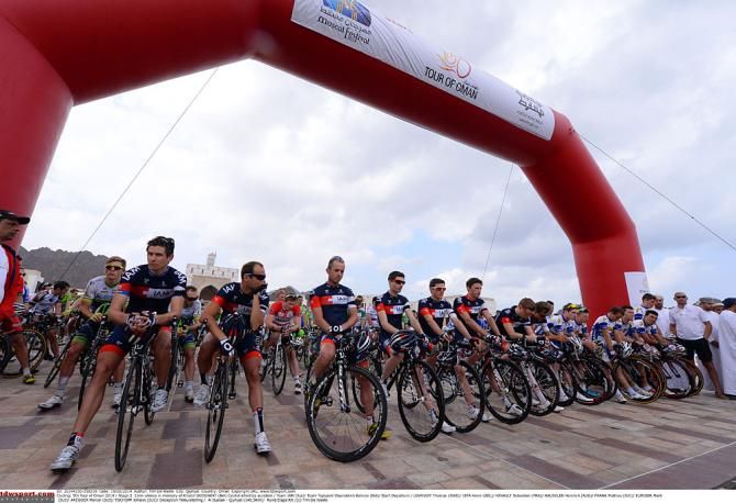 There was a moment of silence at the start in memory of Kristof Goddaert