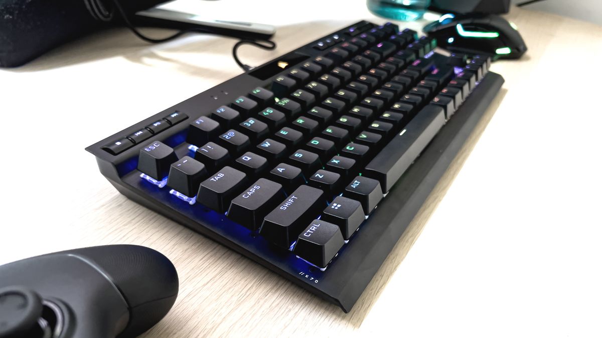 Corsair K70 TKL OPX gaming keyboard