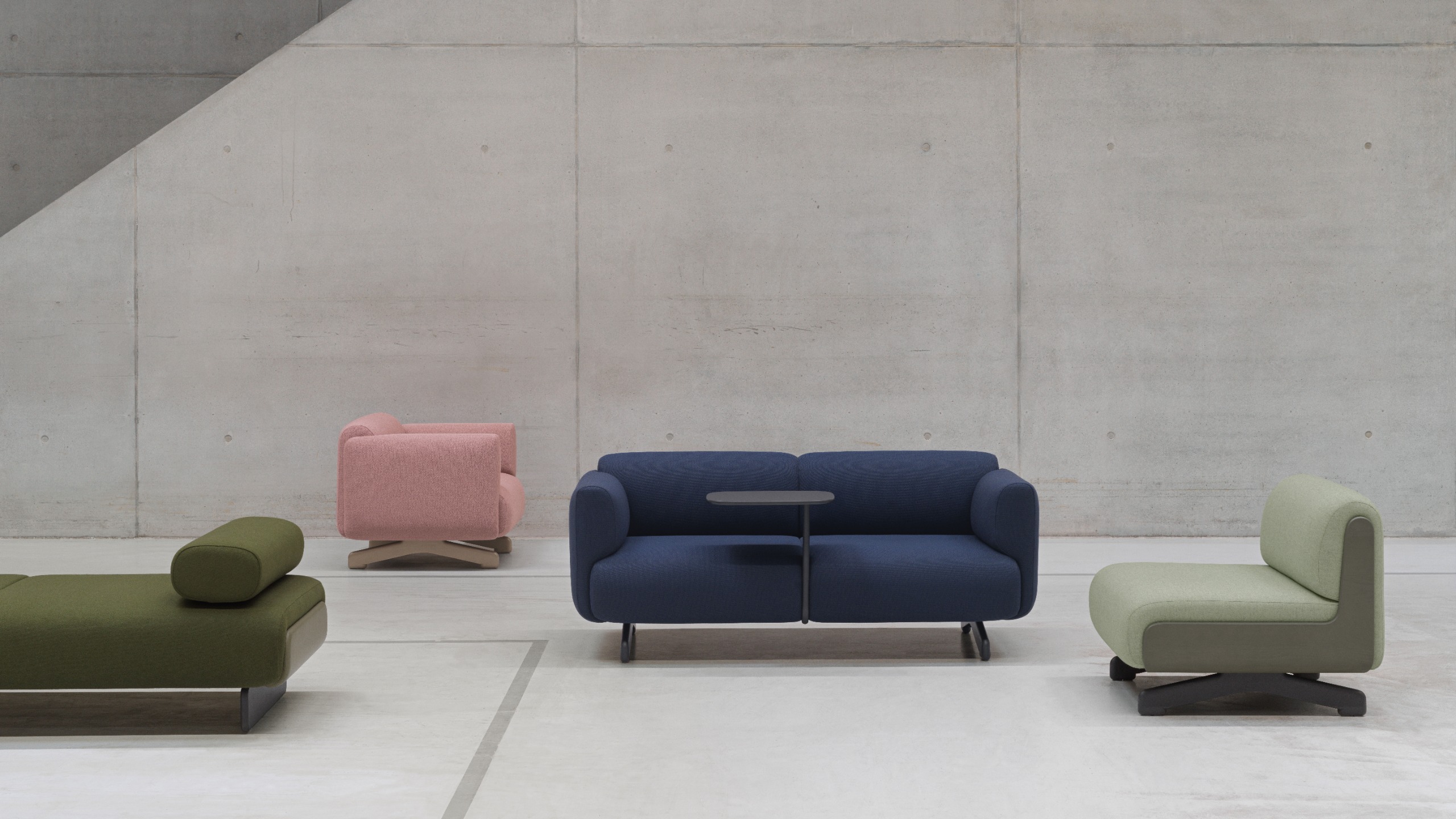 Brunner seating by Doshi Levien